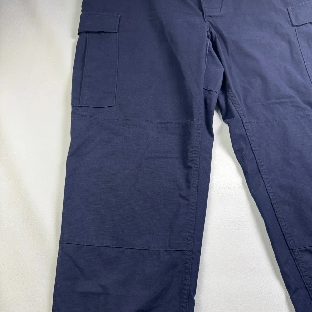 Propper Mens Navy Blue Ripstop Tactical Cargo Pants BDU F5201 XL Long